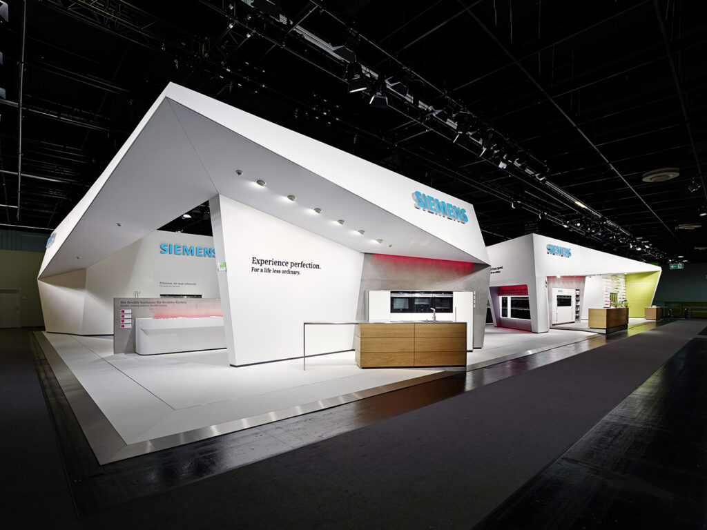 Siemens Messestand Living Kitchen K Ln Metron Eging Gmbh